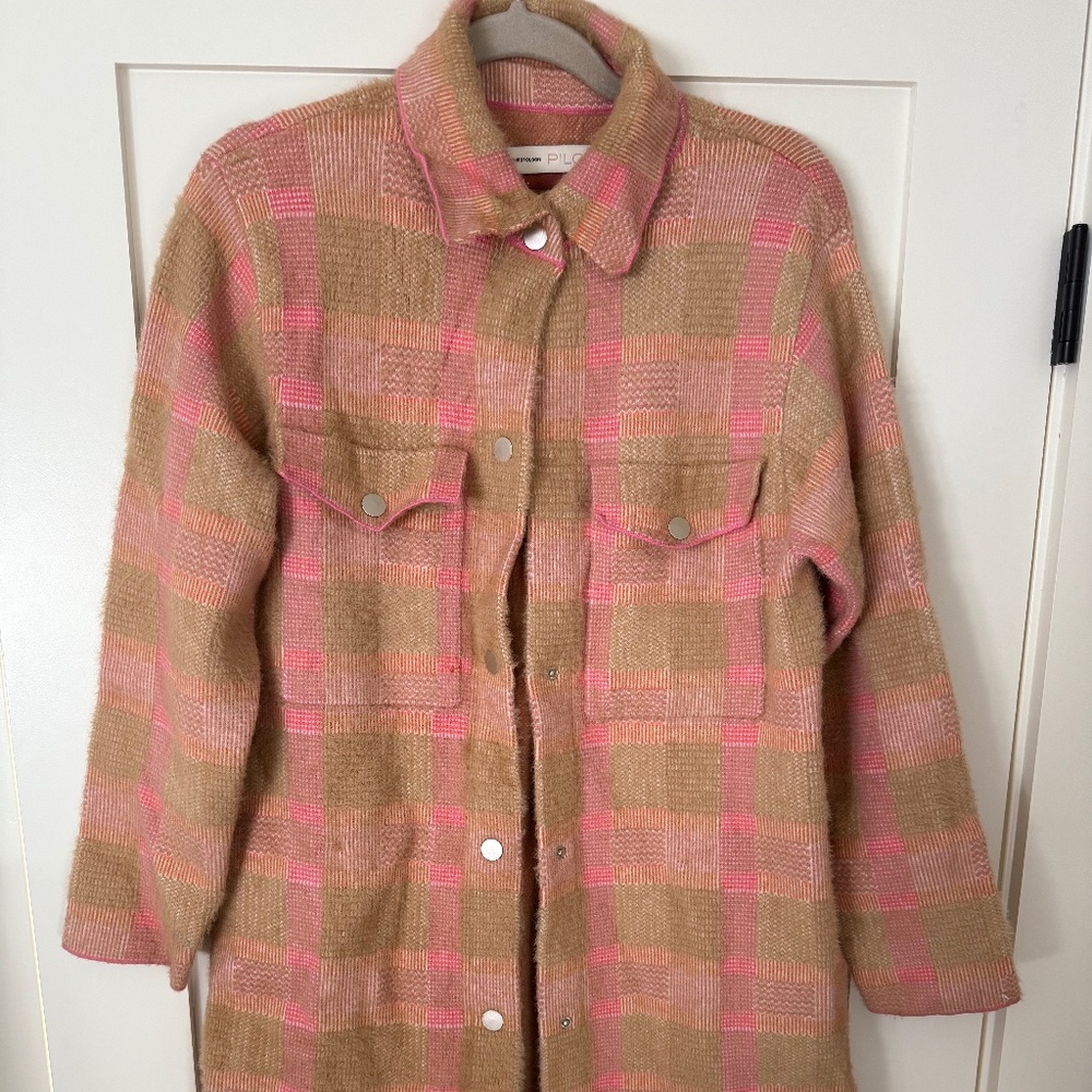 Anthropologie Pilcro longline button up cardigan